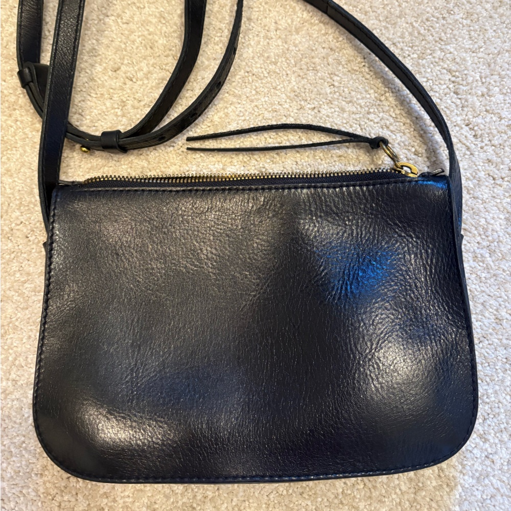 Madewell Black Simple Crossbody Bag
